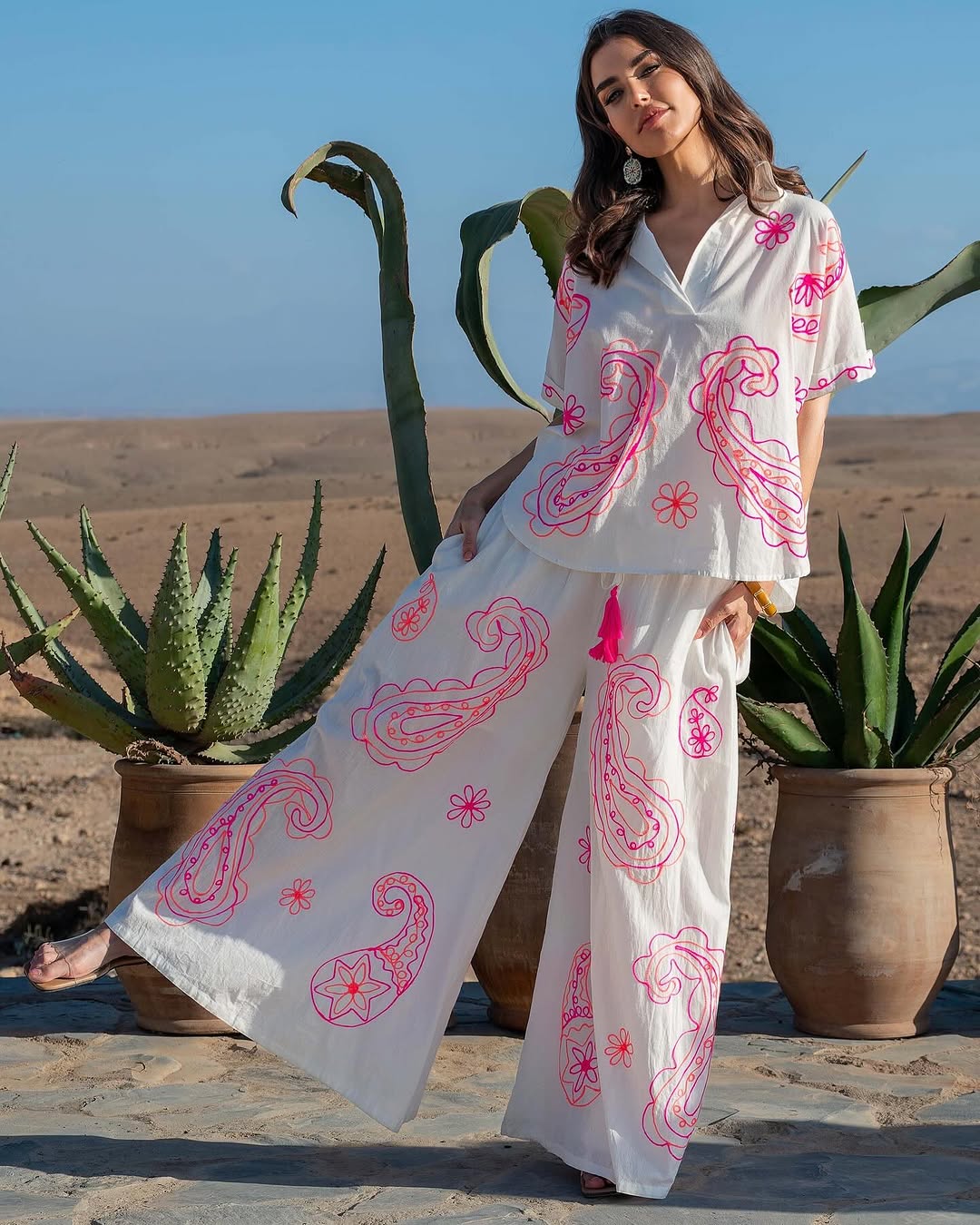 Mystical white summer set