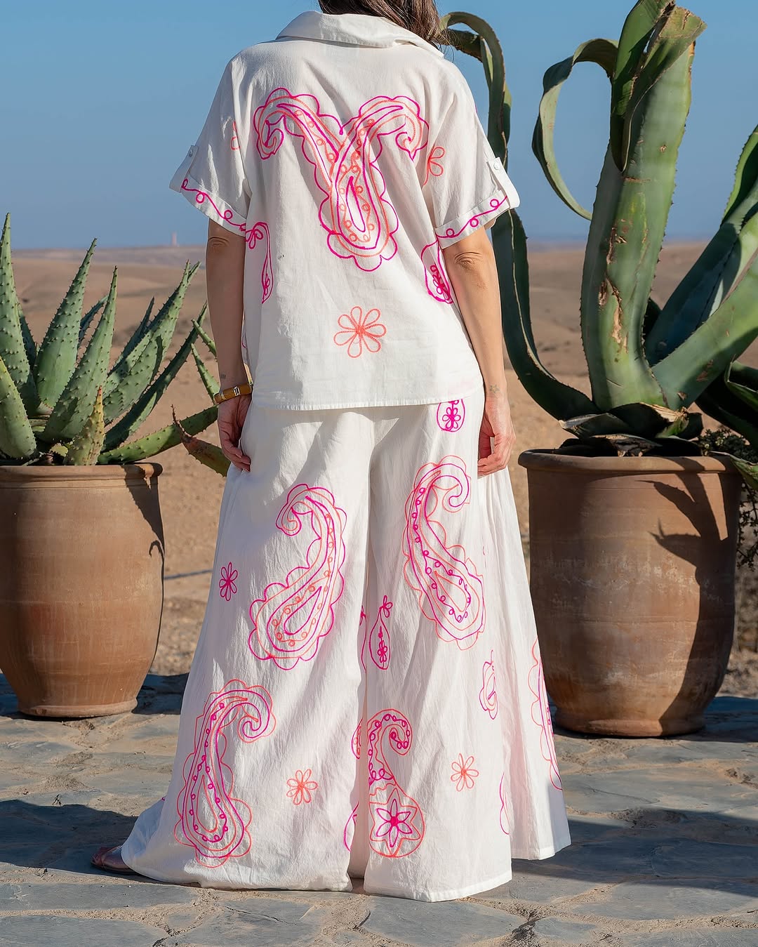 Mystical white summer set