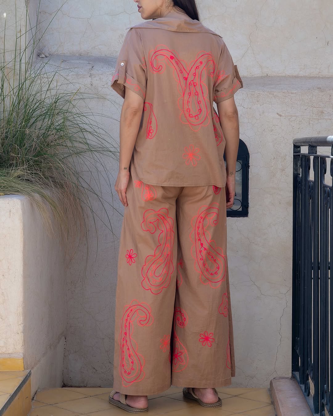 Mystical brown summer set